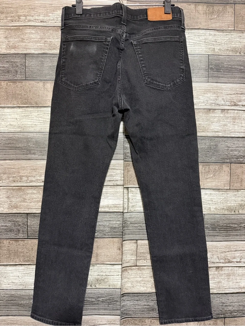 J.Crew 770 Straight Jeans Men’s 31x30 Black Denim Stretch